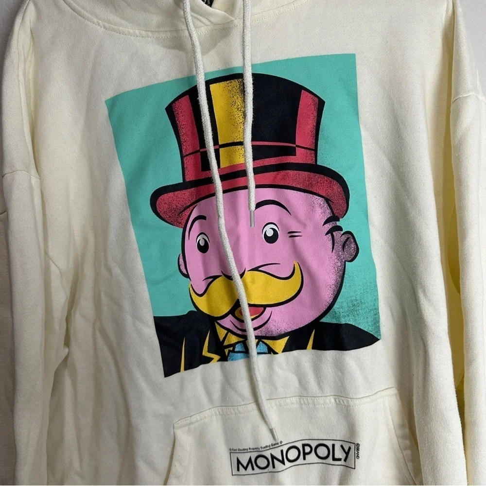 Monopoly Hoodie Jacket Size XL